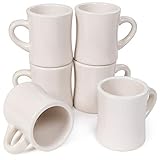6-pack Diner Coffee Mugs, Tea & Hot Beverages, 10oz
