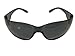 Safety Glasses - Anti scratch, Anti fog, Anti UV Safety Sunglasses in Dark Smoke Color- OSHA Compliant ANSI Certified, Great Mororcycle Glasses, Hunting Glasses, Shooting Glasses