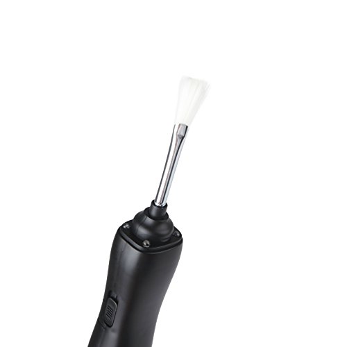 image for Movo MV-B100 Sensor Cleaning Brush with 4 LED Lights and Motorized Sta