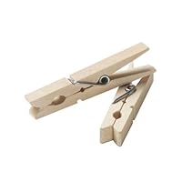 Household Essentials Clothespins Birch 96pc, Bag of 96