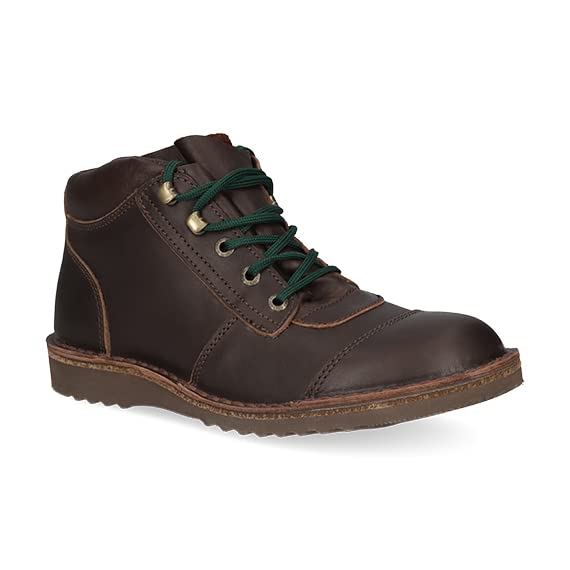 JIM GREEN Men's African Ranger Boots LaceUp Water Resistant Full Grain