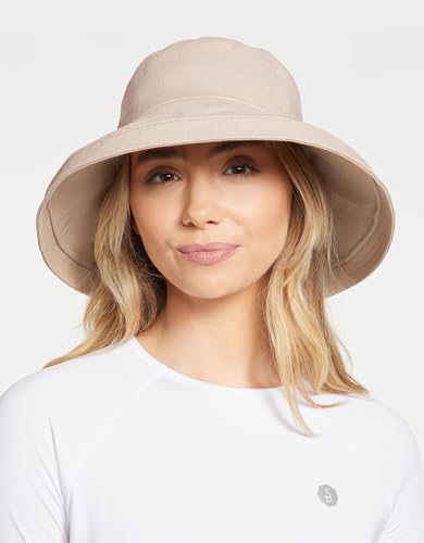 Solbari Holiday Sun Hat UPF50+ Packable UV Sun Protection Hats with Full Coverage Brim, Reversible