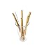 Reusable Bamboo Drinking Straws with Bamboo Travel Case & Natural Cotton Storage Bag | Set of 6, 8 Inch with Cleaning Brush Included. Eco-Friendly Alternative to Plastic | 100% Organic.