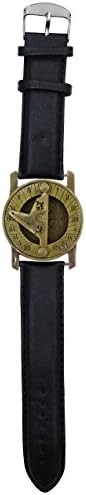 Brass Compass Wrist Nautical Magnetic Navigation Sundial Maritime Hiking Travel