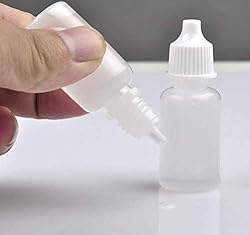 LASSUM 10PCS 15ml Empty Plastic Dropper Bottle
