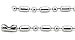 Men's 316L Stainless Steel Cylinder Pendant Chain Necklace,20+2
