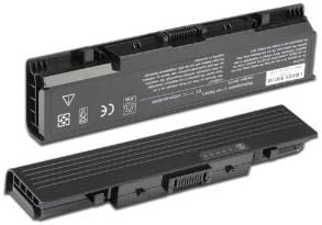 New Extended Replacement Laptop Battery for Dell Inspiron 1720 1721 1520 1521, Vostro 1500 1700 (Li-ion, 11.1V, 6600mAh, 87wHr, 9 cells) with 2 years warranty