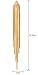 Long Drop Sleek Chain Tassel Earrings by Lovey Lovey (Gold)