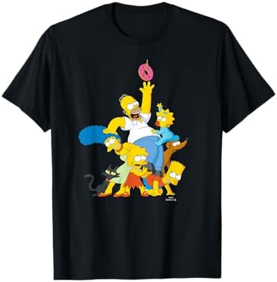 Amazon.com: The Simpsons Bart & Lisa Skeletons C2 T-Shirt Small