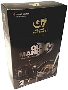 G7 STRONG 2X Vietnamese 2 in 1 Coffee & Suger 10.58oz(300g), 12 Sticks