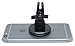 Magnetic Mount, Teslan Universal Clamp-N-Grip Air Vent Magnetic Car Mount Phone Holder for Mobile Smartphones, Quality Low-Profile Frame Edition with Magnet-Lock Technology (Metal Gray)