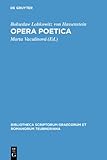 Hassensteinius a Lobkowicz, Bohuslav : Opera Poetica, , 3598712839