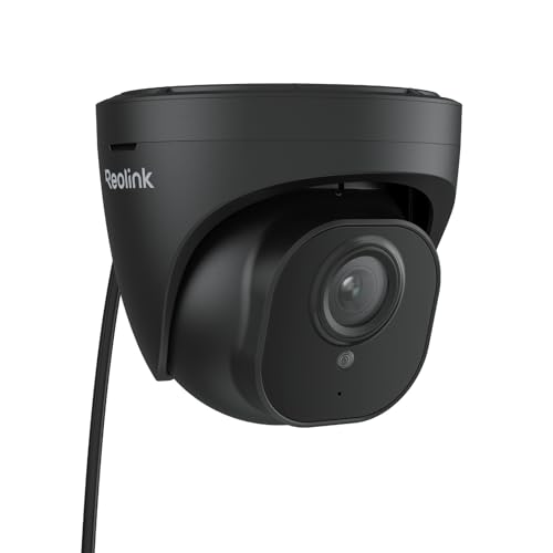 Reolink 5MP PoE Überwachungskamera Aussen mit Personen-/Autoerkennung, Smarte IP Kamera Outdoor mit Zeitraffer, IR Nachtsicht, Audio, Wasserfest, micr