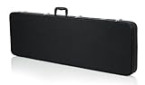 Gator Cases Hard-Shell Wood Case for Electric Bass Guitars; Fits Fender Precision/Jazz Bass, & More (GWE-BASS)