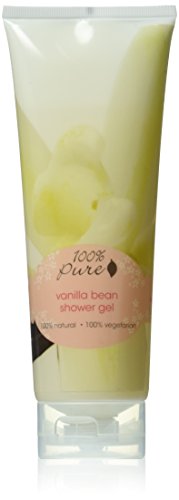 100% pure vanilla bean shower gel 8 ounce
