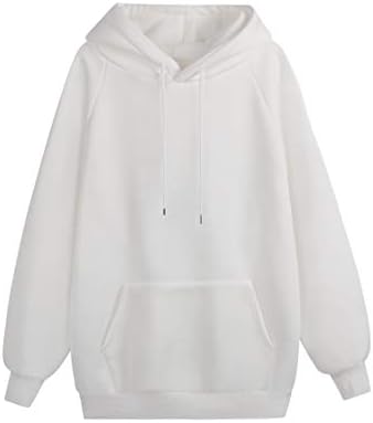 Sweetbei J Womens Winter Casual Hoodie Oversized Pocket Kangaroo Sweatshirt Pullover
