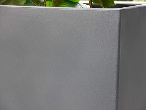 Eastwest-Trading GmbH Raumteiler STILO L100x B35x H70cm aus Kunststoff mit Einsatz, anthrazit, Sichtschutz, Trennelement… – Bild 4