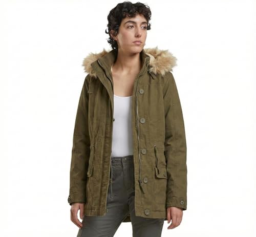 Brandit Women Nila Winterparka, color: olive, size: S