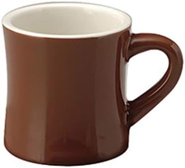 Amazon Co Jp 光洋陶器 マグカップ カントリーサイド 340cc ダイナマグ セピアブラウン 茶 日本製 美濃焼 ホーム キッチン