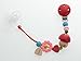 Wooden Girl Pacifier Clip (ADR)