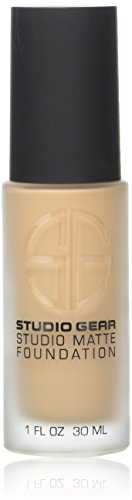 Studio Gear Cosmetics Studio Matte Foundation, Sand, 1 Fluid Ounce
