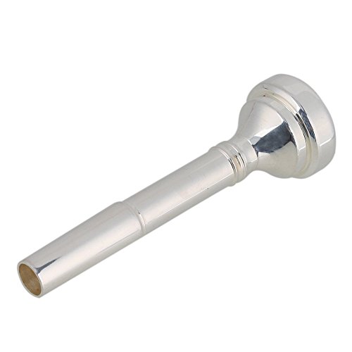 Surfing Silver Copper Rod & Trumpet Mouthpiece 4 Size 1-1/2C,3C,5C,7C for Beginners