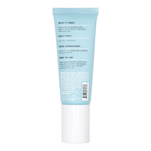 e.l.f. SKIN Holy Hydration! Daily Hydration Moisturizer, Ultra-Hydrating Formula, Infused with Aloe, Jojoba Oil & Shea Butter, Vegan & Cruelty-Free, 2.53 Fl Oz