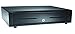 APG Standard- Duty 16” Electronic Point of Sale Cash Drawer | Vasario Series VB320-BL1616-B10 | Printer Compatible | Plastic Till with 5 Bill/ 8 Coin Compartments | Black