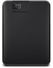WD 5TB Elements Portable External Hard Drive, USB 3.0 - WDBU6Y0050BBK-WESN,Black