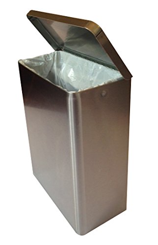 image for S.A.C. Sanitary Napkin Receptacle, Surface Mount, Steel, Measures: 7 
