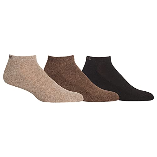 Chaps Men's Marl Low Cut Dress Socks3 Pair PackCasual Comfortable