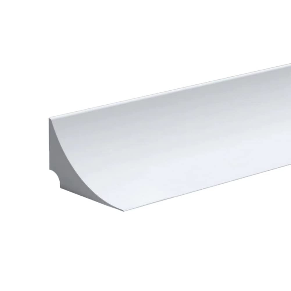 78Inch/2M Silicone Shower Threshold Water Barrier,Wet Room Bathroom Floor Beading,Shower Tray Sealing Strip,Bath Edging Seal Trim,Water Retaining Caulk Sealing Strip for Sink,Bathtub(2.5cm,White)