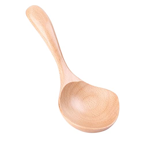 SWOOMEY vintage spoons Wooden Ladle wooden cooking spoons handled soup ladle wooden spoon Salad Spoon kitchen ladle wooden utensils for eating rice spoon wooden shovel old fashioned Bamboo at Amazon