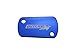 Outlaw Racing Billet Rear Master Cylinder Reservoir Brake Cap Blue CR CRF KX KXF RM RMZ YZ YZF WR