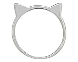 Cat Ear Ring by Silver Phantom Jewelry