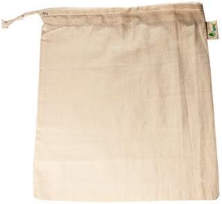 The Nilgiri Tahr - Noyyal Go Green Reusable Cotton Produce Bags Set of 5 ((5Medium [12x10 Inches])