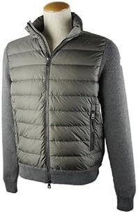 Amazon Moncler モンクレール メンズ ニット ダウンコンビブルゾン グレー 996 並行輸入 L カーディガン 通販