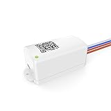 WisQo Receiver, Works With WisQo Hub For Alexa Compatible Smart Lighting Control, Works with Amazon Echo, Dot & Google Home, No Neutral No Worry