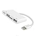 Lightning to SD Card Camera Reader for iPhone 5 5s 6 6s 7 7s 8 Plus iPad Mini Air (White)