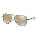 Michael Kors MK5004 10166E 59 Chelsea Sunglasses, White/Gold Fade