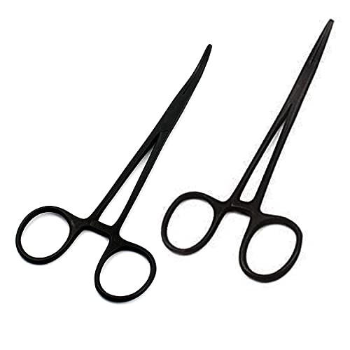 LAJA Imports Set of Kelly Forceps Locking Tweezers