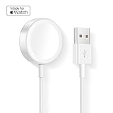Apple Watch Charger, iWatch Charger Charging Cable, Magnetic Wireless Portable Charger Pad 3.3 ft/1.0m Charging Cable Cord for Apple Watch Series 3 2 All 38mm 42mm iWatch
