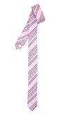 Super Skinny Stripe Pink PT820 Slim Tie