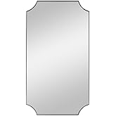 Uttermost Lennox Mirror, Black