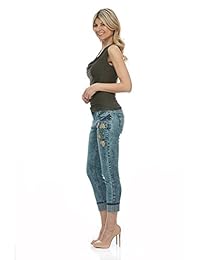 Suko vaquero Skinny Jean pantalones de dama Jeans de Power Stretch