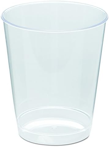 WNAT8T Comet Plastic Tumbler, 8 oz., Clear, Tall (Case of 500)