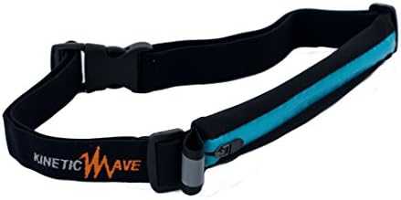 Running Fuel Belt with Pouch Waist Bag - BLUE by KineticWave TM