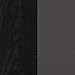 South Shore Cosmos Captain Bed with 4 Drawers, Full 54-inch, Black Onyx
