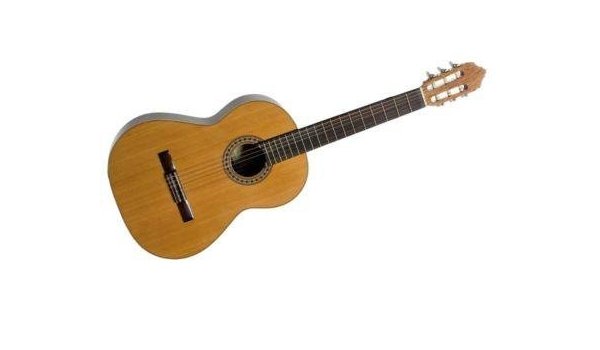 Amazon.com: Azahar Estudy 105 español nogal guitarra clásica : Instrumentos  Musicales