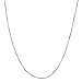 Kooljewelry Sterling Silver 0.9 mm Venetian Box Chain Necklace (16, 18, 20, 22, 24, 30 or 36 inch)